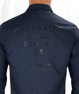 Ανδρικό μπλε πουκάμισο Street 86