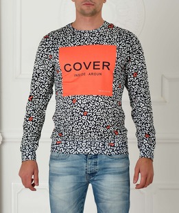 Ανδρική μπλούζα με αριθμούς και επιγραφή cover