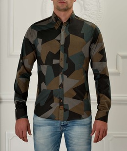 Ανδρικό πουκάμισο με φιγούρες