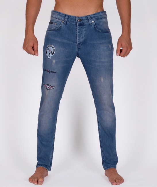 Ανδρικό μπλε τζιν Dolche and Gabbana D39