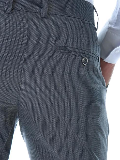 Ανδρικό κατασκευασμένο παντελόνι γκρι χρώμα
