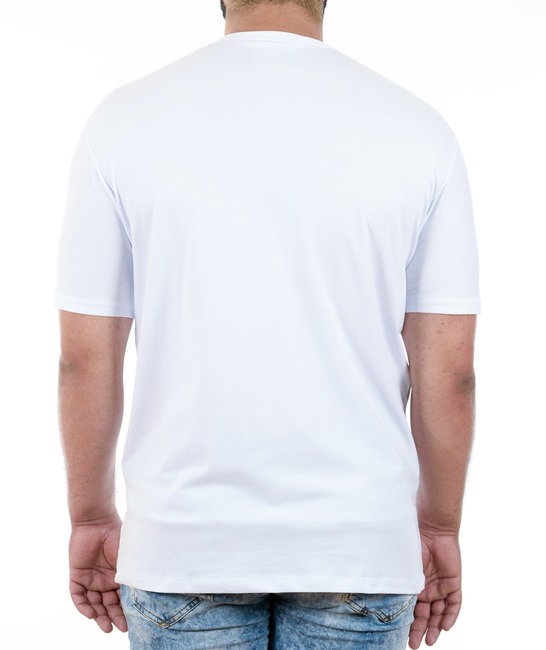 05 - Ανδρικό λευκό μπλουζάκι DANIEL JONES