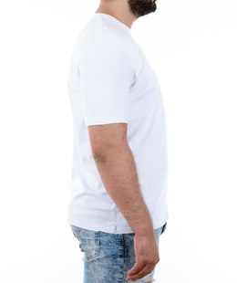 34 - Ανδρικό λευκό μπλουζάκι με τρίγωνο JNS