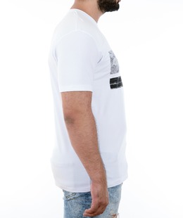 37 - Ανδρικό λευκό μπλουζάκι CORE ONE 989