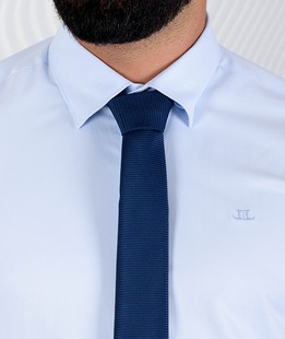 Ανδρικό πουκάμισο χρώμα μπλε ουράνιος 