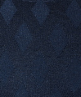 Ανδρικό μπλε μπλουζάκι με ρομβοειδές 