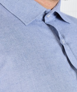 Μπλε ανδρικό πουκάμισο