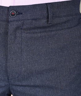 Σκούρο μπλε ανδρικό παντελόνι