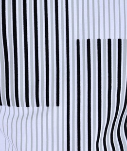 Λευκό ανδρικό μπλουζάκι με ασπρόμαυρες γραμμές