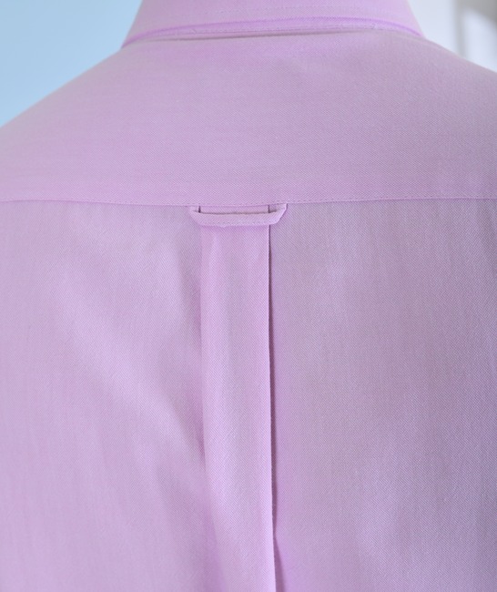 Ροζ ανδρικό αμπιγέ πουκάμισο με λογότυπο
