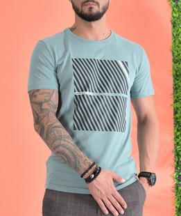 3D T-shirt First Step 88 χρώμα πράσινο