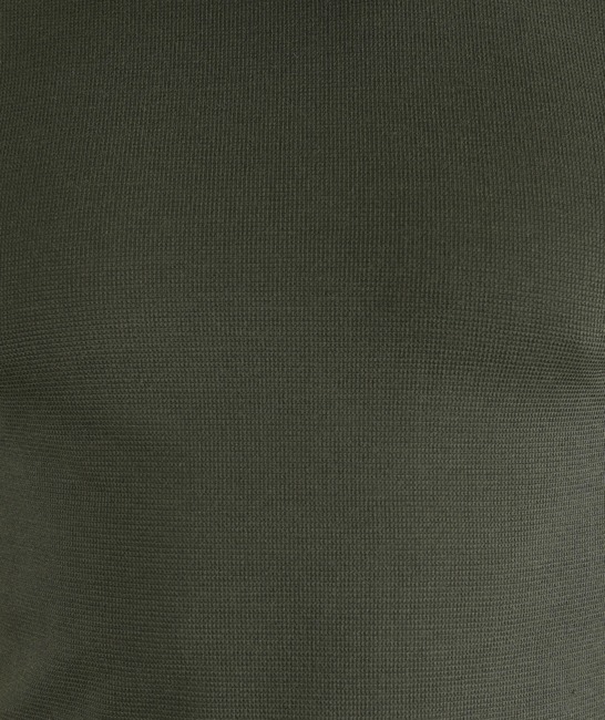 Απλό t-shirt σε ανάγλυφο ύφασμα πράσινο χρώμα