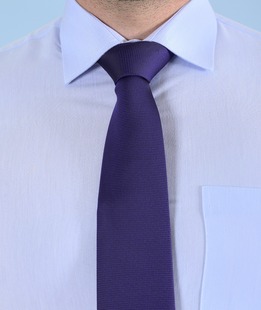 Ανδρικό γαλάζιο πουκάμισο με τσέπη