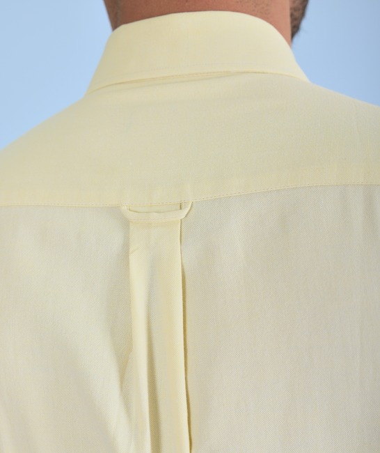 Ανδρικό αμπιγέ πουκάμισο με κεντημένο λογότυπο