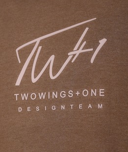 Ανδρική Premium μπλούζα TW Plus καφέ χρώμα