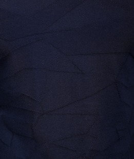 Ανδρικό λεπτό πλεκτό μάλλινο πουλόβερ σκούρο μπλε χρώμα