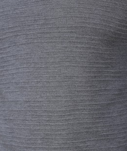 Ανδρικό πλεκτό πουλόβερ σε γκρι 3D ρίγες