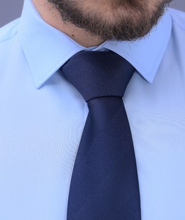 Αμπιγέ ανδρικό πουκάμισο σε γαλάζιο χρώμα