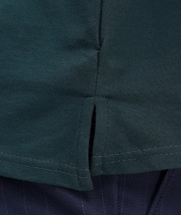 Ανδρικό μπλουζάκι πόλο πράσινο με κουμπιά