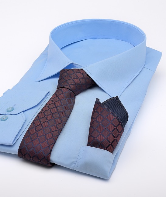 Κομψή slim μπορντό γραβάτα με σχέδιο καρό