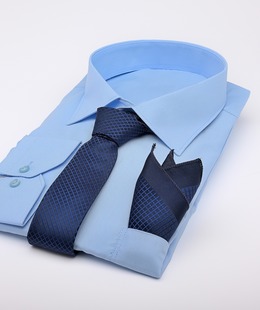 Μπλε κομψή γραβάτα 