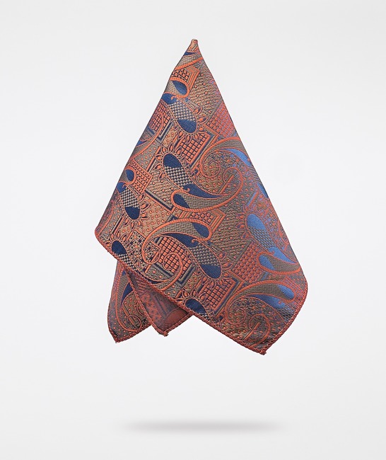 Χρυσή κομψή γραβάτα με  λαχούρι σχέδιο