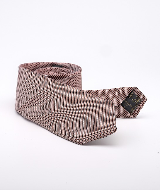 Πολυτελής κλασική γραβάτα σε κεραμιδί χρώμα