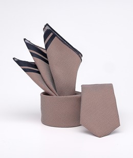 Πολυτελής κλασική γραβάτα σε κεραμιδί χρώμα