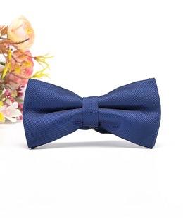 Κλασικό κομψό ανδρικό παπιγιόν σε σκούρο μπλε