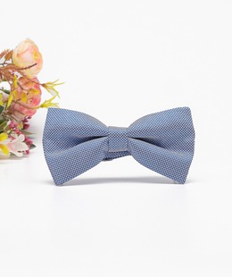 Κομψό ανδρικό παπιγιόν σε γαλάζιο με ανάγλυφο σχέδιο 