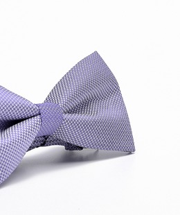 Ανδρικό παπιγιόν ανοιχτό μωβ ανάγλυφο ύφασμα