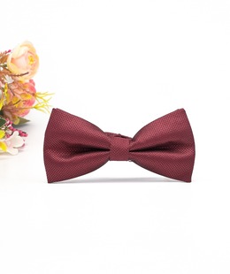 Ανδρικό κλασικό παπιγιόν δύο στρώσεων σε μπορντό