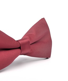 Πολυτελές ανδρικό παπιγιόν δύο στρώσεων σε μπορντό χρώμα