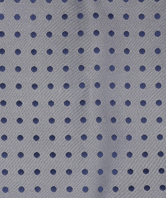 Ανδρικό σετ Παπιγιόν σε γκρι χρώμα με μπλε πουά 