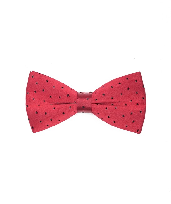 Κόκκινο παπιγιόν σε αστεράκια σετ