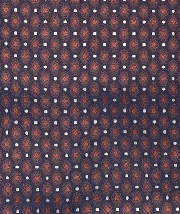 Κομψό ανδρικό σετ τριών τεμαχίων από καφέ κύκλους