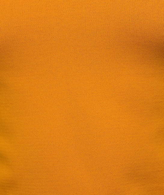 Ανδρική μπλούζα πόλο με κοντό μανίκι μουσταρδί  χρώμα