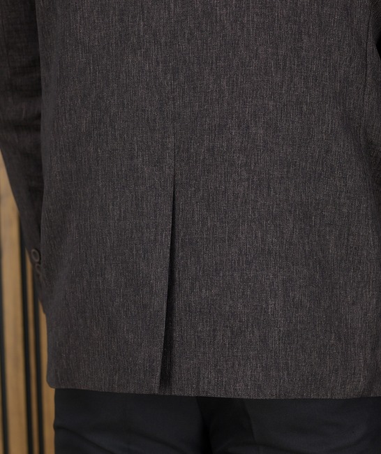 Κλασικό Μοντέρνο Ανδρικό σακάκι  Regular Fit σε καφέ χρώμα