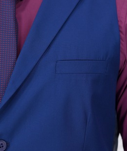 Κομψό ανδρικό γιλέκο σε σκούρο μπλε