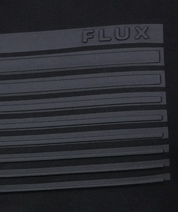 Ανδρικό εντυπωσιακό μπλουζάκι σε μαύρο χρώμα με μαύρο στάμπα Ανδρικό εντυπωσιακό μπλουζάκι σε μαύρο χρώμα με μαύρο στάμπα