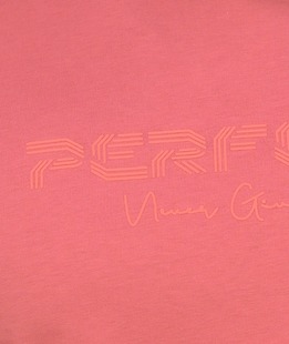 Ανδρικό βαμβακερό μπλουζάκι με κοντό μανίκι σε ροδακινί χρώμα