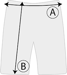 Ανδρικό λευκό  λινό κοντό παντελόνι με ρίγες
